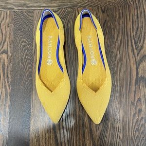 Rothy’s Pointed Flats - Marigold - Never Worn!!
